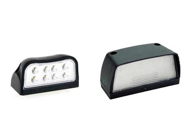 Фонари подсветки номерного знака